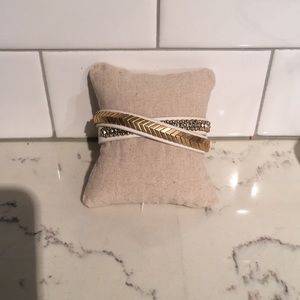 Stella & Dot Gilded Path Double Wrap Bracelet